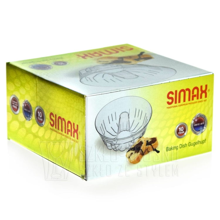 Żaroodporna, mała forma na babkę SIMAX 2 L 25 cm