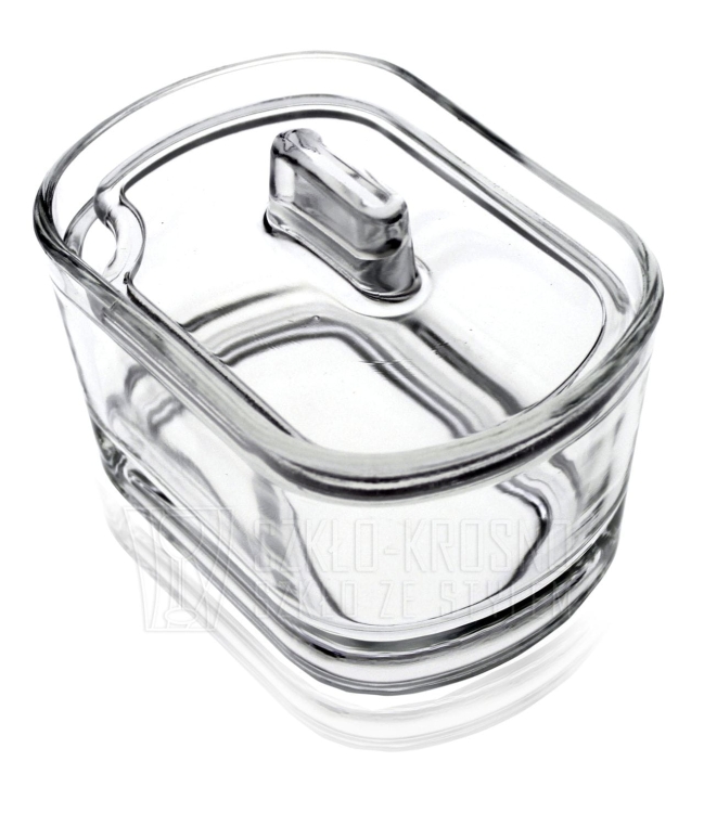 Szklana cukiernica z pokrywką 481.611