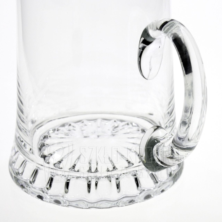 Duży kufel z rączką do piwa 1000ml