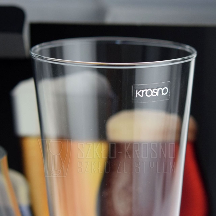 Zestaw szkła do różnego rodzaju piwa - KROSNO Piwa Konesera - Brewery
