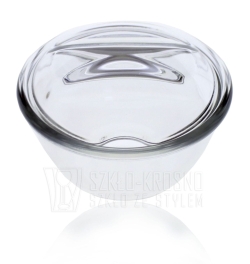 Szklana cukiernica z pokrywką 12cm (481.719)