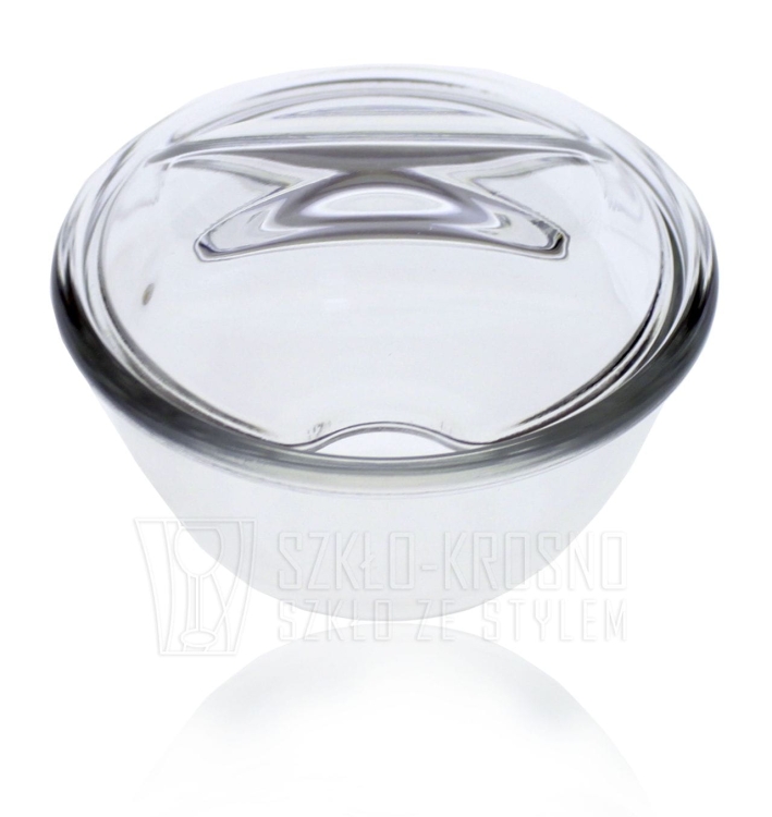 Szklana cukiernica z pokrywką 12cm (481.719)