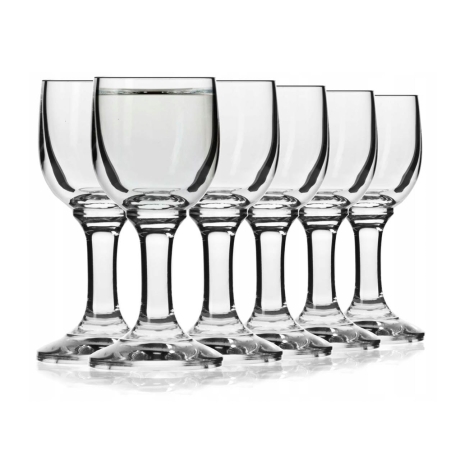 Przejdź do produktu Kieliszki na nóżce, stopce do wódki KROSNO Pure | Epicure  | Gema | 20/30 ml | 6 szt.