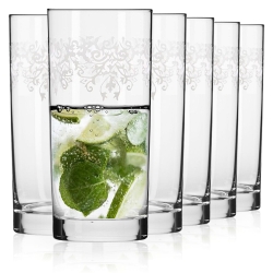 Szklanki long drink KROSNO KRISTA-DECO 350ml