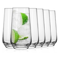 Szklanki long drink do drinków, wody, soku KROSNO Splendour 480 / 490 ml