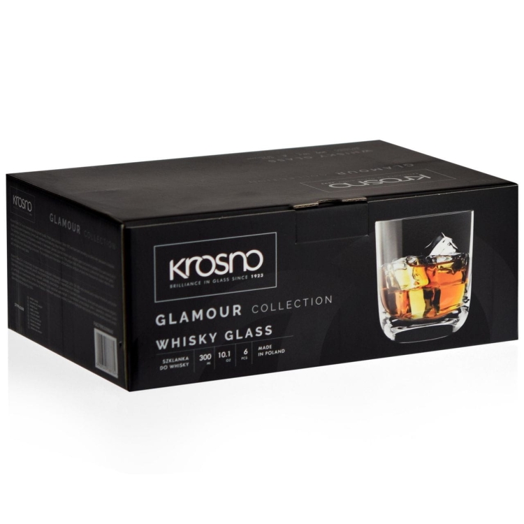 Szklanki do whisky KROSNO Glamour 300ml