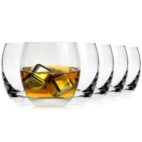 Przejdź do produktu Szklanki niskie do whisky KROSNO Elite | 300 ml | 6 szt. | Szare opakowanie