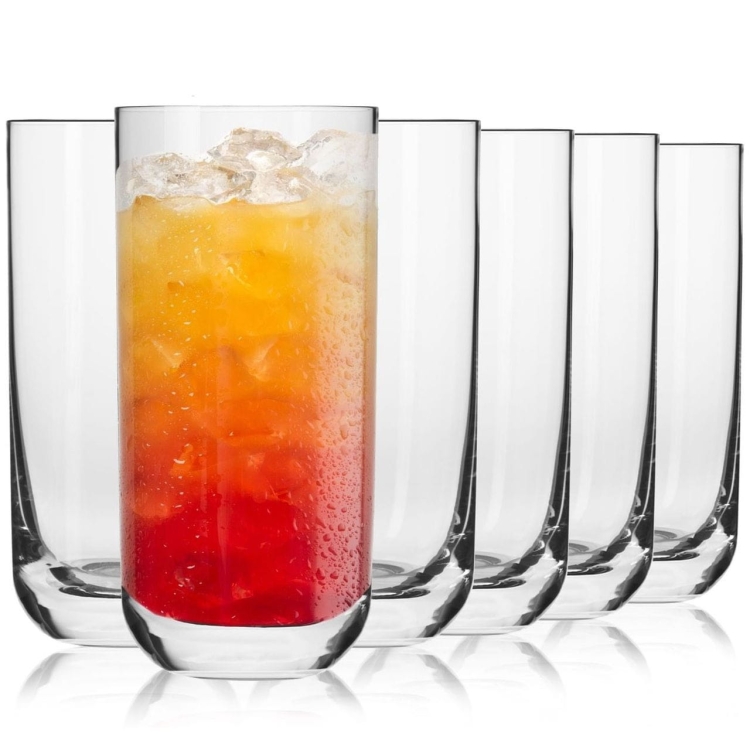 Szklanki long drink KROSNO Glamour 360ml