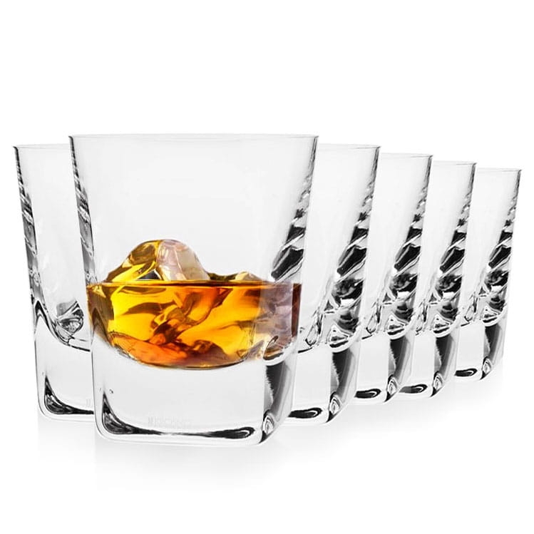 Szklanki do whisky kwadratowe KROSNO Caro 280ml