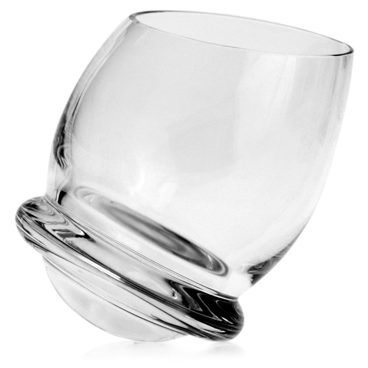 Szklanki do whisky "bujające się" KROSNO Handmade ROLY-POLY 200ml