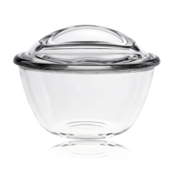 Szklana cukiernica z pokrywką 12cm (481.719)