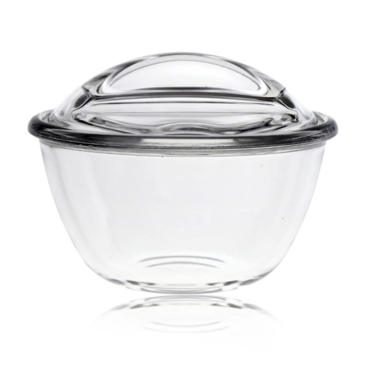 Szklana cukiernica z pokrywką 12cm (481.719)