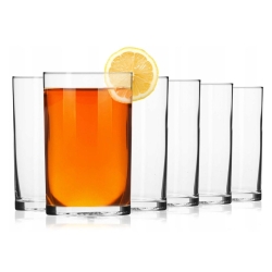 Proste szklanki do herbaty KROSNO Basic 250/270ml