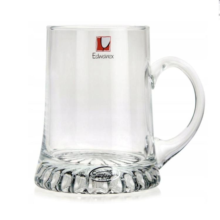 Duży kufel z rączką do piwa 1000ml