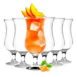 Szklanki na nóżce, pokale koktajlowe 420 ml