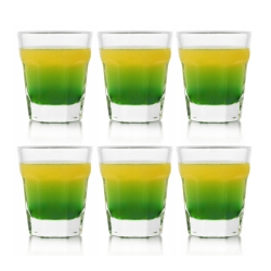 Solidne kieliszki do wódki likieru 40 ml 6 sztuk