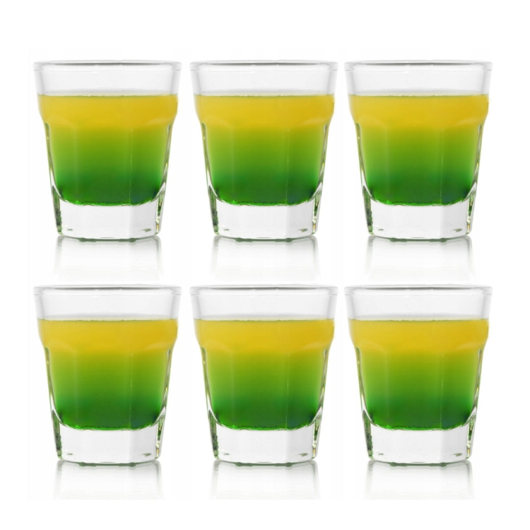 Solidne kieliszki do wódki likieru 40 ml 6 sztuk