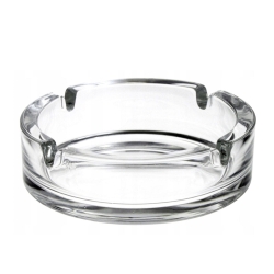 Szklana popielnica / popielniczka bezbarwna 10,7cm