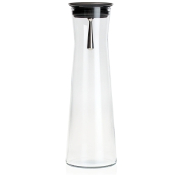 Karafka do wody, soku, wina SIMAX Indis 1100ml - CZARNA POKRYWKA