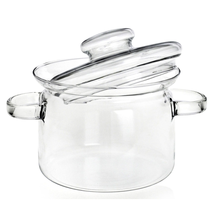 Szklany garnek żaroodporny z przykrywką SIMAX Nyko 2,0L