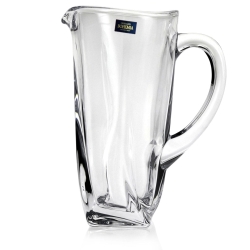 Kryształowy dzbanek do soku Bohemia Quadro 1,1 L