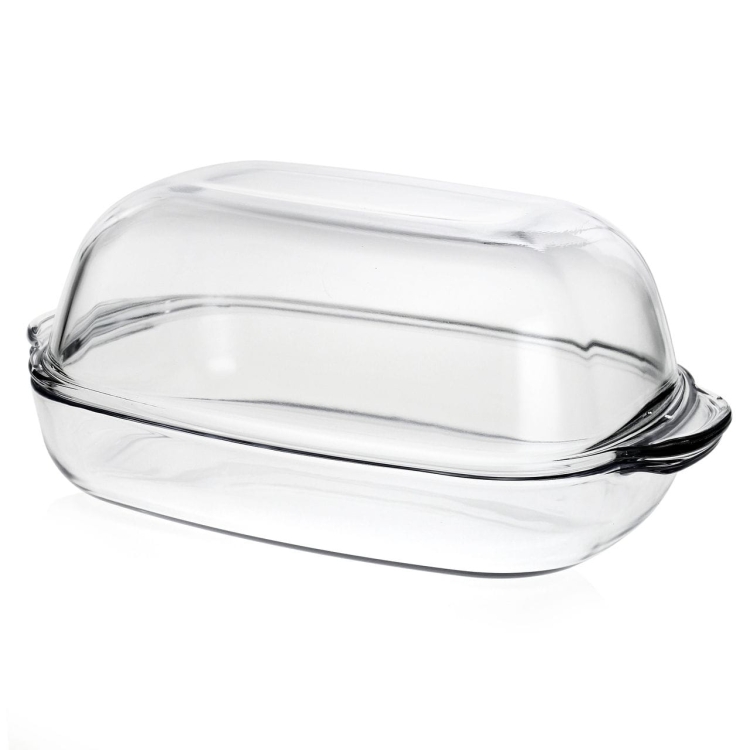 Duże żaroodporne naczynie z pokrywą do pieczenia SIMAX 8L