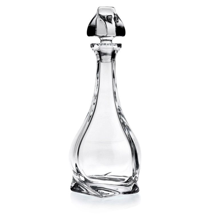Ekskluzywna KRYSZTAŁOWA karafka do wina Bohemia Quadro 850 ml