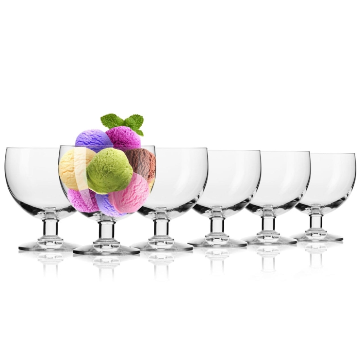 Pucharki do deserów, lodów KROSNO Tasting 350 ml