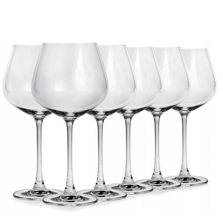 Przejdź do produktu Kieliszki do wina czerwonego, wody BOHEMIA Columba 640ml