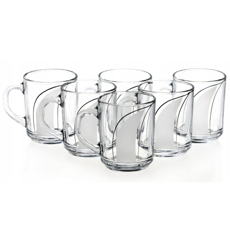 Komplet kubków do kawy, herbaty 220 ml PŁETWA