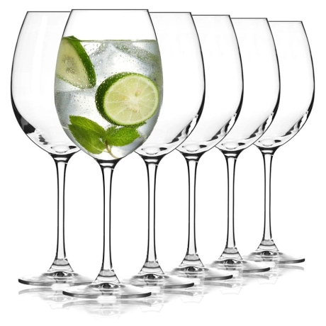 Przejdź do produktu DUŻE Kieliszki do wina, wody KROSNO Elite | 480 ml | 6 szt. 