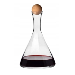 Karafka z korkiem do serwowania wina KROSNO Wine Connoisseur 1L