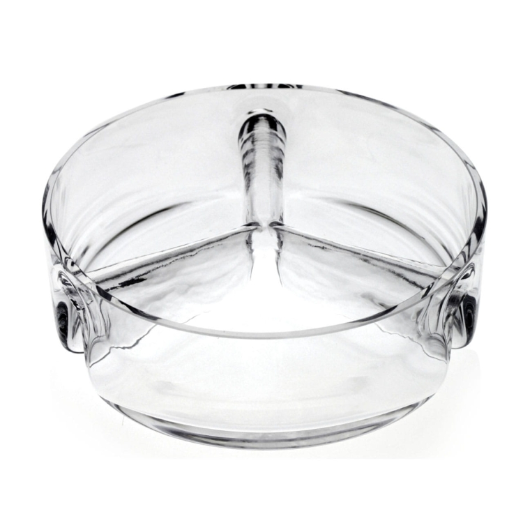 Salaterka trójdzielna na przekąski, słodycze KROSNO Sweet&amp;Savoury 24 cm