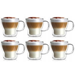 Kubki termiczne do kawy latte herbaty Vialli Design Bolla 370ml