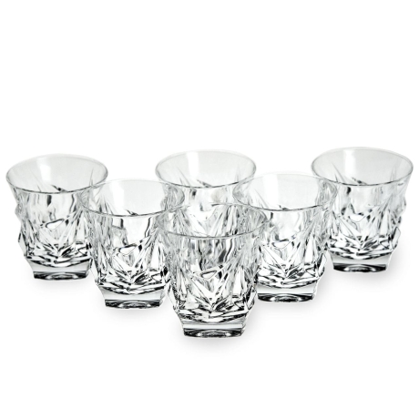 Przejdź do produktu Ekskluzywne kryształowe szklanki do whisky Bohemia JIHLAVA PRINCESS 300 ml 6 szt.