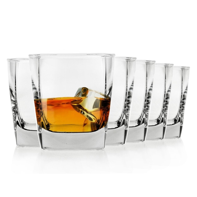 Niskie szklanki do whisky drinków Luminarc 300 ml 6 sztuk