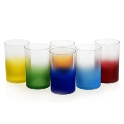 Kolorowe szklanki dla dzieci do herbaty soku 250ml