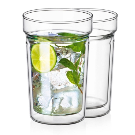 Przejdź do produktu Szklanki termiczne SIMAX Dual 0,2L do serwowania zimnych i gorących napojów 