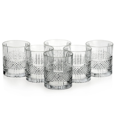 Przejdź do produktu Kryształowe szklanki do whisky Bohemia Elegante 340ml 6szt