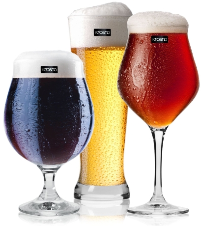 Przejdź do produktu Zestaw szkła do różnego rodzaju piwa - KROSNO Piwa Konesera - Brewery