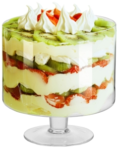 Patera na sałatkę warstwową KROSNO Glamour 19,5cm