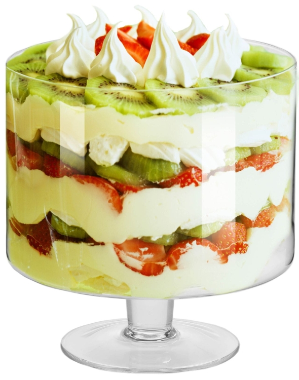 Patera na sałatkę warstwową KROSNO Glamour 19,5cm