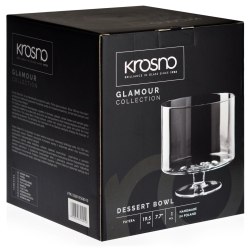 Patera na sałatkę warstwową KROSNO Glamour 19,5cm
