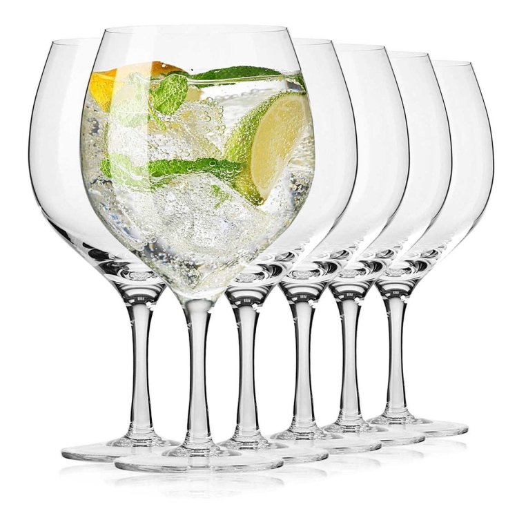 DUŻE Kieliszki Gin Tonic KROSNO Harmony | 700 ml | 6 szt.