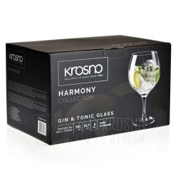 DUŻE Kieliszki Gin Tonic KROSNO Harmony | 700 ml | 6 szt.