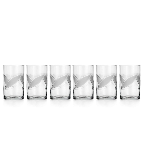 Przejdź do produktu Szklanki do herbaty kawy 250 ml szklanka ŁEZKA 6szt. 