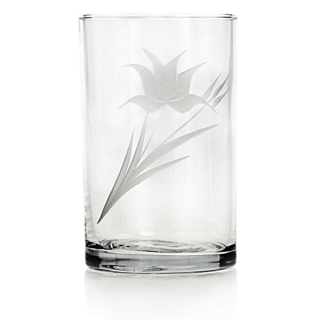 Przejdź do produktu Szklanki do herbaty kawy 250 ml szklanka RÓŻA 6szt.  