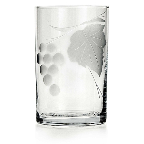 Przejdź do produktu Szklanki do herbaty kawy 250 ml szklanka WINOGRON 6szt.  