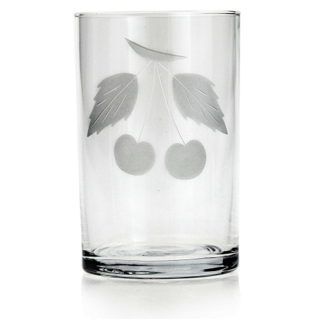 Przejdź do produktu Szklanki do herbaty kawy 250 ml szklanka WIŚNIA 6szt.  