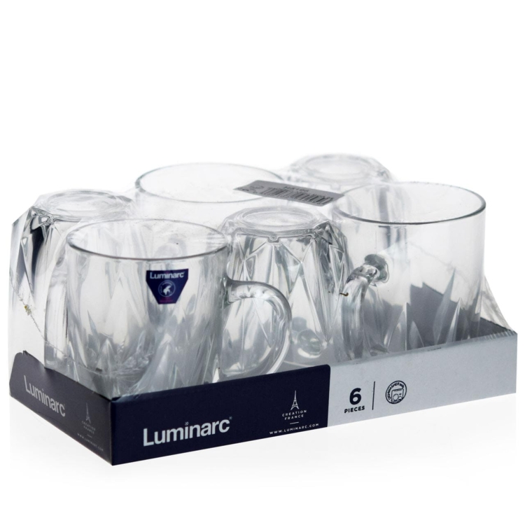 Szklanka Kubek z uchem do kawy herbaty soku ARTIC 250ml